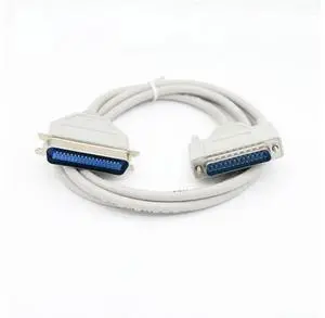 25Pin DB25 Parallel Male To Female LPT Printer DB25 M-M Cable DB25 To 36 Printer Computer Cable Printer Extending Cable 25Pin DB25 Parallel Male To Female LPT Printer DB25 M-M Cable DB25 To 36 Printer Computer Cable Printer Extending Cable