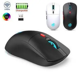 HXSJ T20 wireless 2.4G mouse comes with a 650mAh rechargeable battery and a 3600 dpi resolution. HXSJ T20 wireless 2.4G mouse comes with a 650mAh rechargeable battery and a 3600 dpi resolution.