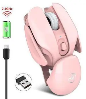 T37 2.4G Wireless Mouse - Rechargeable Office Mouse with 1600dpi Adjustable Function T37 2.4G Wireless Mouse - Rechargeable Office Mouse with 1600dpi Adjustable Function
