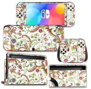 Flowers of Wealth Skin Sticker Decal for Switch Console Controller Dock Skin Vinyl Para Protective Film(1153) Flowers of Wealth Skin Sticker Decal for Switch Console Controller Dock Skin Vinyl Para Protective Film(1153)