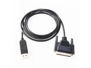 USB to RS232 DB25 Adapter Serial Cable for Fanuc CNC PLC Communication, USB Programming Cable for DNCLink Configuration Copy Setting, FTDI Chip Inside USB to RS232 DB25 Adapter Serial Cable for Fanuc CNC PLC Communication, USB Programming Cable for DNCLink Configuration Copy Setting, FTDI Chip Inside