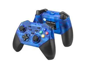 Switch Pro Controller, Bluetooth Pro Controller Compatible with Nintendo Switch, New Blue Switch Pro Controller, Bluetooth Pro Controller Compatible with Nintendo Switch, New Blue