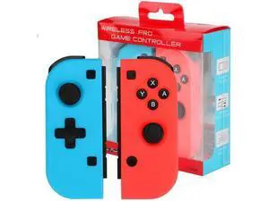 Nintendo Switch Joy-Con Controller Mini Switch Controller Joy Con (L/R) Wireless Pro Game Controller Gamepad Joypad Joystick Compatible with Nintendo Switch, Blue and Red Color Nintendo Switch Joy-Con Controller Mini Switch Controller Joy Con (L/R) Wireless Pro Game Controller Gamepad Joypad Joystick Compatible with Nintendo Switch, Blue and Red Color