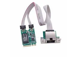M.2 NGFF A+E Key Industrial Gigabit Network Card Intel I210, Compatible with ESXi 5.5, for Desktop & Mini PCIe M.2 NGFF A+E Key Industrial Gigabit Network Card Intel I210, Compatible with ESXi 5.5, for Desktop & Mini PCIe