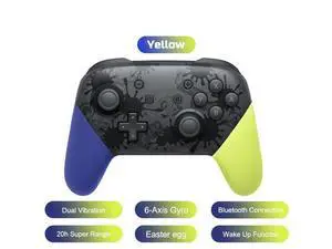 Limited Theme Bluetooth Wireless Switch Pro Controller - Gamepad for Nintendo Switch, Switch Lite, and Steam Games Limited Theme Bluetooth Wireless Switch Pro Controller - Gamepad for Nintendo Switch, Switch Lite, and Steam Games