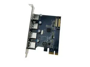 Fresco FL1100 4x USB 3.0 PCI Express Card PCI-e USB3.0 Host Controller Adapter Fresco FL1100 4x USB 3.0 PCI Express Card PCI-e USB3.0 Host Controller Adapter