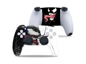 Venom Iron Man For PS5 Gamepad Skin Sticker Protective Case for PS5 Controllers for PS5 Joystick Accessories(TN-PS5QH-0118) Venom Iron Man For PS5 Gamepad Skin Sticker Protective Case for PS5 Controllers for PS5 Joystick Accessories(TN-PS5QH-0118)