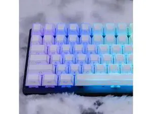 Light and shadow personalized keycaps with transparent reflection on the sides, compatible with mechanical keyboards 60-108 ev63 keycaps - keycaps Light and shadow personalized keycaps with transparent reflection on the sides, compatible with mechanical keyboards 60-108 ev63 keycaps - keycaps