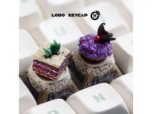 Famine Part 2 Mechanical Keyboard Keycaps - Single Keycap Replacement - Customizable Cute High Appearance Level - ESC (Just the keycaps, not the keyboard) Famine Part 2 Mechanical Keyboard Keycaps - Single Keycap Replacement - Customizable Cute High Appearance Level - ESC (Just the keycaps, not the keyboard)