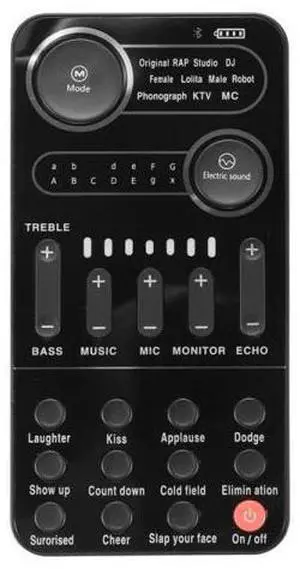 Live Sound Card Video Entertainment Sound Mixer Board Multiple Sound Effects Live Sound Card for Live Streaming Live Sound Card Video Entertainment Sound Mixer Board Multiple Sound Effects Live Sound Card for Live Streaming