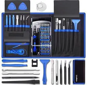 80 IN 1 Professional Computer Repair Tool Kit, Precision Screwdriver Set with 56 Bits, Magnetic Screwdriver Set for Laptop, PC, MacBook, Tablet, iPhone, PS4, Electronics, Gamer Tech Gifts for Men 80 IN 1 Professional Computer Repair Tool Kit, Precision Screwdriver Set with 56 Bits, Magnetic Screwdriver Set for Laptop, PC, MacBook, Tablet, iPhone, PS4, Electronics, Gamer Tech Gifts for Men