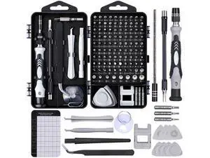 122 in 1 Precision Computer Screwdriver Kit, Laptop Screwdriver Sets with 101 Magnetic Drill Bits, Computer Accessories, Electronics Tool Kit Compatible for Tablet, PC, iPhone, PS4 Repair 122 in 1 Precision Computer Screwdriver Kit, Laptop Screwdriver Sets with 101 Magnetic Drill Bits, Computer Accessories, Electronics Tool Kit Compatible for Tablet, PC, iPhone, PS4 Repair