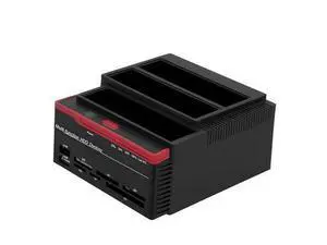 Vszerda USB 3.0 to SATA Dual Bay Hard Drive Docking Station - Support 2.5 inch and 3.5 inch IDE Hard Drive, Offline Clone Reader, Dual Bay HDD Docking Station (US) Vszerda USB 3.0 to SATA Dual Bay Hard Drive Docking Station - Support 2.5 inch and 3.5 inch IDE Hard Drive, Offline Clone Reader, Dual Bay HDD Docking Station (US)