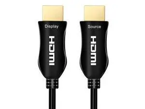 Vszerda 4K Fiber Optic HDMI Cable 50 Feet, 15 Metre, Work on Full 4K 60Hz HDR ARC, HDCP 2.2, 1440p 144Hz, 18Gbps, Directional Active Cord Compatible for Apple-TV Ps4 Xbox Vszerda 4K Fiber Optic HDMI Cable 50 Feet, 15 Metre, Work on Full 4K 60Hz HDR ARC, HDCP 2.2, 1440p 144Hz, 18Gbps, Directional Active Cord Compatible for Apple-TV Ps4 Xbox