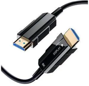 Vszerda 8K HDMI 2.1 Cable 66ft, Long Fiber Optic HDMI Cable, Ultra High Speed Thin HDMI Cord, 48Gbps, 8K@60Hz 4K@120Hz, Dynamic HDR, Dolby, HDCP 2.2&2.3, 3D, for HDTV Monitor Game Laptop Home Theatre Vszerda 8K HDMI 2.1 Cable 66ft, Long Fiber Optic HDMI Cable, Ultra High Speed Thin HDMI Cord, 48Gbps, 8K@60Hz 4K@120Hz, Dynamic HDR, Dolby, HDCP 2.2&2.3, 3D, for HDTV Monitor Game Laptop Home Theatre