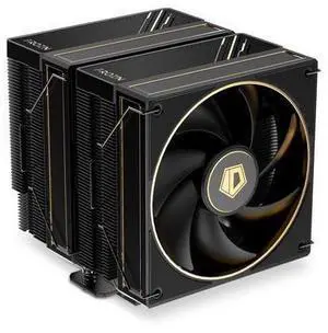 ID-COOLING FROZN A620 GDL Limited Edition Dual-Tower Air CPU Cooler, 6 Heatpipes, Dual 120x120x27mm FDB Fans, Black CPU Cooler with Golden Lines Decorated, Support LGA1851/1700/1200/115X; AMD AM5/AM4 ID-COOLING FROZN A620 GDL Limited Edition Dual-Tower Air CPU Cooler, 6 Heatpipes, Dual 120x120x27mm FDB Fans, Black CPU Cooler with Golden Lines Decorated, Support LGA1851/1700/1200/115X; AMD AM5/AM4