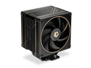 ID-COOLING FROZN A410 GDL Limited Edition CPU Cooler, 2x120mm FDB Fans in Push-Pull Configuration, 100% RAM Clearance, Black Air Cooler with Golden Lines Decorated, Support Intel and AMD Sockets ID-COOLING FROZN A410 GDL Limited Edition CPU Cooler, 2x120mm FDB Fans in Push-Pull Configuration, 100% RAM Clearance, Black Air Cooler with Golden Lines Decorated, Support Intel and AMD Sockets