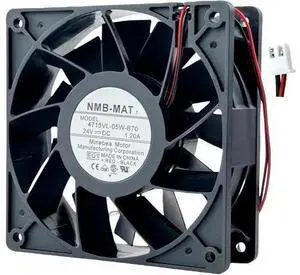 JAENFONG for 4715VL-05W-B70 Cooling Fan, DC 24V 1.20A NMB-MAT Inverter Cooling Fan, 120X120X38mm 2-Wire Cooling Fan JAENFONG for 4715VL-05W-B70 Cooling Fan, DC 24V 1.20A NMB-MAT Inverter Cooling Fan, 120X120X38mm 2-Wire Cooling Fan
