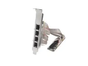 Vszerda 4 Ports Gigabit M.2 M+B Key Ethernet Card SI-PEX24092 Vszerda 4 Ports Gigabit M.2 M+B Key Ethernet Card SI-PEX24092