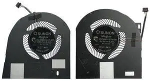 JAENFONG CPU + GPU Cooling Fan Replacement for D.ell Precision 7530 M7530 7540 P74F Series MG75090V1-C170-S9A MG75090V1-C160-S9A DC5V JAENFONG CPU + GPU Cooling Fan Replacement for D.ell Precision 7530 M7530 7540 P74F Series MG75090V1-C170-S9A MG75090V1-C160-S9A DC5V