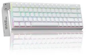 Vszerda WIN68 HE Mechanical Gaming Keyboard 60%, Hall Effect Magnetic Switch, Fast Trigger Mode Adjustable Actuation, 8000Hz Polling Rate, RGB Backlit, Wired White Keyboard for Laptop/PC Gamer Vszerda WIN68 HE Mechanical Gaming Keyboard 60%, Hall Effect Magnetic Switch, Fast Trigger Mode Adjustable Actuation, 8000Hz Polling Rate, RGB Backlit, Wired White Keyboard for Laptop/PC Gamer