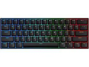 Vszerd x MCHOSE ACE 60 PRO 60% Wired Magnetic Switch Mechanical Gaming Keyboard, Rapid Trigger Hall Effect Keyboard, Hyper-Fast Adjustable Actuation, 8K Hz Polling Rate, RGB HotSwap, for PC/Mac, Black Vszerd x MCHOSE ACE 60 PRO 60% Wired Magnetic Switch Mechanical Gaming Keyboard, Rapid Trigger Hall Effect Keyboard, Hyper-Fast Adjustable Actuation, 8K Hz Polling Rate, RGB HotSwap, for PC/Mac, Black