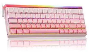 Vszer Hero 68 HE 60% Wired Gaming Keyboard, Hall Effect Magnetic Switch Keyboard with Adjustable Actuation, Fast Trigger Mode, 8K Hz Polling Rate, 0.125ms Latency,RGB Backlit, Side Printed PBT Keycaps Vszer Hero 68 HE 60% Wired Gaming Keyboard, Hall Effect Magnetic Switch Keyboard with Adjustable Actuation, Fast Trigger Mode, 8K Hz Polling Rate, 0.125ms Latency,RGB Backlit, Side Printed PBT Keycaps