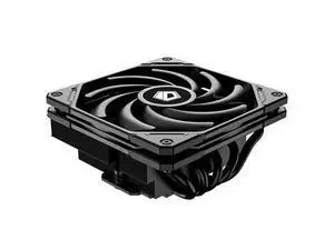 ID-COOLING IS-55 Black CPU Cooler Low Profile 57mm Height CPU Air Cooler 5 Heatpipes 120x120x15mm Slim Fan, CPU Fan for Intel LGA1851/1700/115X/1200; AMD AM4/AM5 ID-COOLING IS-55 Black CPU Cooler Low Profile 57mm Height CPU Air Cooler 5 Heatpipes 120x120x15mm Slim Fan, CPU Fan for Intel LGA1851/1700/115X/1200; AMD AM4/AM5