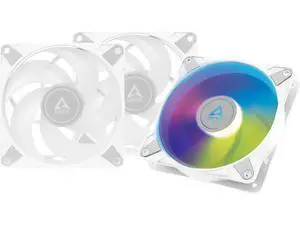P12 PWM PST A-RGB 0dB (3 Pack) - Case Fan, 120 mm PWM case Fan Optimized for Static Pressure, Semi-Passive: 0-2000 RPM, 5V 3 pin ARGB LED - White P12 PWM PST A-RGB 0dB (3 Pack) - Case Fan, 120 mm PWM case Fan Optimized for Static Pressure, Semi-Passive: 0-2000 RPM, 5V 3 pin ARGB LED - White