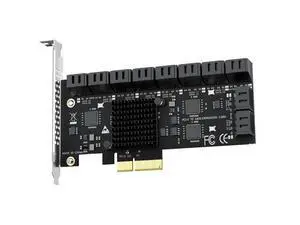 Vszerda SA3220 20-Port PCIe X4 SATA Expansion Card, Compatible with Windows,Linux,Mac OS,NAS Vszerda SA3220 20-Port PCIe X4 SATA Expansion Card, Compatible with Windows,Linux,Mac OS,NAS