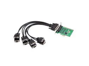 Vszerda 8 Port RS-232 DB9 Serial PCI-e 2.0 x1 Card XR17V358 Chipset 16C550 UART SI-PEX15041 Vszerda 8 Port RS-232 DB9 Serial PCI-e 2.0 x1 Card XR17V358 Chipset 16C550 UART SI-PEX15041