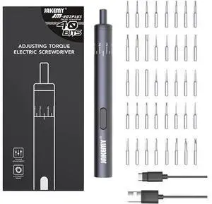 JM-Y02 Plus 40 Bits Precision Electric Power Screwdriver Set LED Light DIY Maintaince Tools for Cellphone Camera Laptop Improvement JM-Y02 Plus 40 Bits Precision Electric Power Screwdriver Set LED Light DIY Maintaince Tools for Cellphone Camera Laptop Improvement