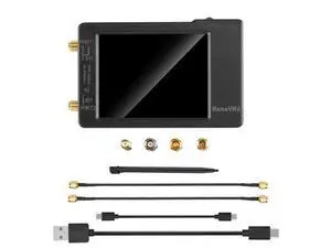 NanoVNA-H, a 2.8-inch vector network analyzer, supports antenna network analysis from 50KHz to 900MHz. NanoVNA-H, a 2.8-inch vector network analyzer, supports antenna network analysis from 50KHz to 900MHz.