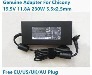 Chicony A17-230P1A 19.5V 11.8A 230W A230A015P AC Adapter For Hasee MSI Laptop Power Supply Charger Chicony A17-230P1A 19.5V 11.8A 230W A230A015P AC Adapter For Hasee MSI Laptop Power Supply Charger
