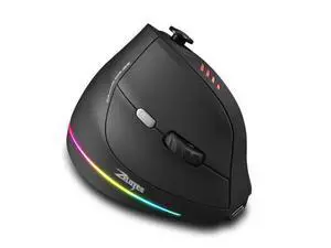 ZELOTES F-18RGB Wireless Bluetooth Tri-mode Programmable Vertical Grip Ergonomic Gaming Mouse ZELOTES F-18RGB Wireless Bluetooth Tri-mode Programmable Vertical Grip Ergonomic Gaming Mouse