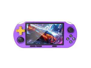 New 4.5-inch large-screen SF3000 dual joystick PSP game console open-source handheld console retro handheld game console ANS016-purple New 4.5-inch large-screen SF3000 dual joystick PSP game console open-source handheld console retro handheld game console ANS016-purple