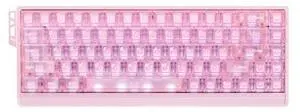 Vszerda 68 RX Hall Effect Gaming Keyboard, 65% 68-Key Esports Mechanical, Adjustable Magnetic Actuation 0.0053.3 mm in 0.001 mm Steps, Tray-Mount with Aluminum Plate (Pink, Primordial Switch) Vszerda 68 RX Hall Effect Gaming Keyboard, 65% 68-Key Esports Mechanical, Adjustable Magnetic Actuation 0.0053.3 mm in 0.001 mm Steps, Tray-Mount with Aluminum Plate (Pink, Primordial Switch)