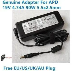 19V 4.74A 90W 5.5x2.5mm APD DA-90J19 Power Supply AC Adapter For Monitor Laptop Charger 19V 4.74A 90W 5.5x2.5mm APD DA-90J19 Power Supply AC Adapter For Monitor Laptop Charger