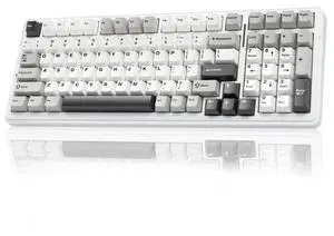 Vszerda F99 Wireless Mechanical Keyboard,Tri-Mode BT5.0/2.4GHz/USB-C Hot Swappable Custom Keyboard,Pre-lubed Linear Switches,RGB Backlit Computer Gaming Keyboards for PC/Tablet/PS/Xbox Vszerda F99 Wireless Mechanical Keyboard,Tri-Mode BT5.0/2.4GHz/USB-C Hot Swappable Custom Keyboard,Pre-lubed Linear Switches,RGB Backlit Computer Gaming Keyboards for PC/Tablet/PS/Xbox