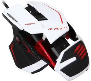 Mad Catz R.A.T.TE Tournament Edition Gaming Mouse for PC and Mac - White Mad Catz R.A.T.TE Tournament Edition Gaming Mouse for PC and Mac - White
