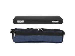 Universal 16 Hole Flute Case Bag, Oxford Cloth and Artificial Leather, Practical and Durable, Royal Blue Thickening Inner Protection, and Breathable, Musical Instrument Universal 16 Hole Flute Case Bag, Oxford Cloth and Artificial Leather, Practical and Durable, Royal Blue Thickening Inner Protection, and Breathable, Musical Instrument