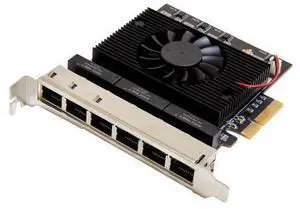 Vszerda 6 Port 2.5 Gigabit PCI-e x4 Ethernet Network Card Vszerda 6 Port 2.5 Gigabit PCI-e x4 Ethernet Network Card
