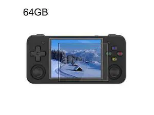 ANBERNIC RG35XX H Handheld Game Console 3.5 Inch IPS Screen Linux System 64GB (Black) ANBERNIC RG35XX H Handheld Game Console 3.5 Inch IPS Screen Linux System 64GB (Black)