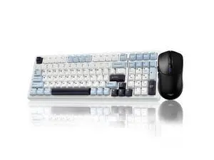Vszerda Gaming Keyboard and Mouse, F99 Wireless Mechanical Keyboards Hot Swappable Custom Keyboard+SC580 Wireless Gaming Mouse Black Vszerda Gaming Keyboard and Mouse, F99 Wireless Mechanical Keyboards Hot Swappable Custom Keyboard+SC580 Wireless Gaming Mouse Black