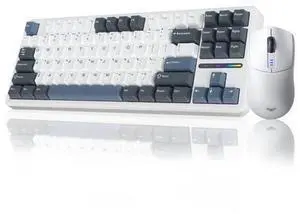 Vszerda Wireless Keyboard and Mouse Combo, F87 Mechanical Keyboard+SC580 Wireless Gaming Mouse White Vszerda Wireless Keyboard and Mouse Combo, F87 Mechanical Keyboard+SC580 Wireless Gaming Mouse White