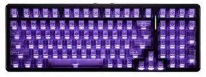 Vszerda A98 Pro Wireless Mechanical Gaming Keyboard, 98-Key Compact Layout, Tri-Mode 2.4G/Bluetooth/Wired, Hot-Swappable Gasket Mount, 12,000 mAh Battery, 1 ms Low Latency, RGB Backlit (Shadow Purple) Vszerda A98 Pro Wireless Mechanical Gaming Keyboard, 98-Key Compact Layout, Tri-Mode 2.4G/Bluetooth/Wired, Hot-Swappable Gasket Mount, 12,000 mAh Battery, 1 ms Low Latency, RGB Backlit (Shadow Purple)