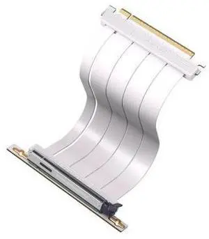 wusu wusuPCIe 5.0 X16 Riser Cable,128GB/s Bandwidth, for RTX 50/40 & RX 9000/7000 GPUs, PCIe Extension Card, Backward Compatible with PCIe 4.0/3.0,Vertical GPU Mount,Right Angle-20cm,White wusu wusuPCIe 5.0 X16 Riser Cable,128GB/s Bandwidth, for RTX 50/40 & RX 9000/7000 GPUs, PCIe Extension Card, Backward Compatible with PCIe 4.0/3.0,Vertical GPU Mount,Right Angle-20cm,White