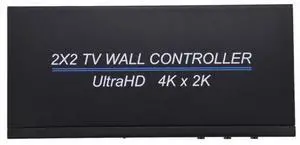BT14 Ultra HD 4K x 2K 2X2 HDMI TV Wall Controller Multi-screen Splicing Processor BT14 Ultra HD 4K x 2K 2X2 HDMI TV Wall Controller Multi-screen Splicing Processor