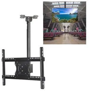 32-65 inch Universal Height & Angle Adjustable LCD TV Wall-mounted Ceiling Dual-use Bracket, Retractable Length: 2m 32-65 inch Universal Height & Angle Adjustable LCD TV Wall-mounted Ceiling Dual-use Bracket, Retractable Length: 2m