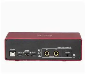 Computer dual-channel audio recording sound card, USB driver-free audio recording sound card, musical instrument computer audio recording, arrangement, mixing console Computer dual-channel audio recording sound card, USB driver-free audio recording sound card, musical instrument computer audio recording, arrangement, mixing console